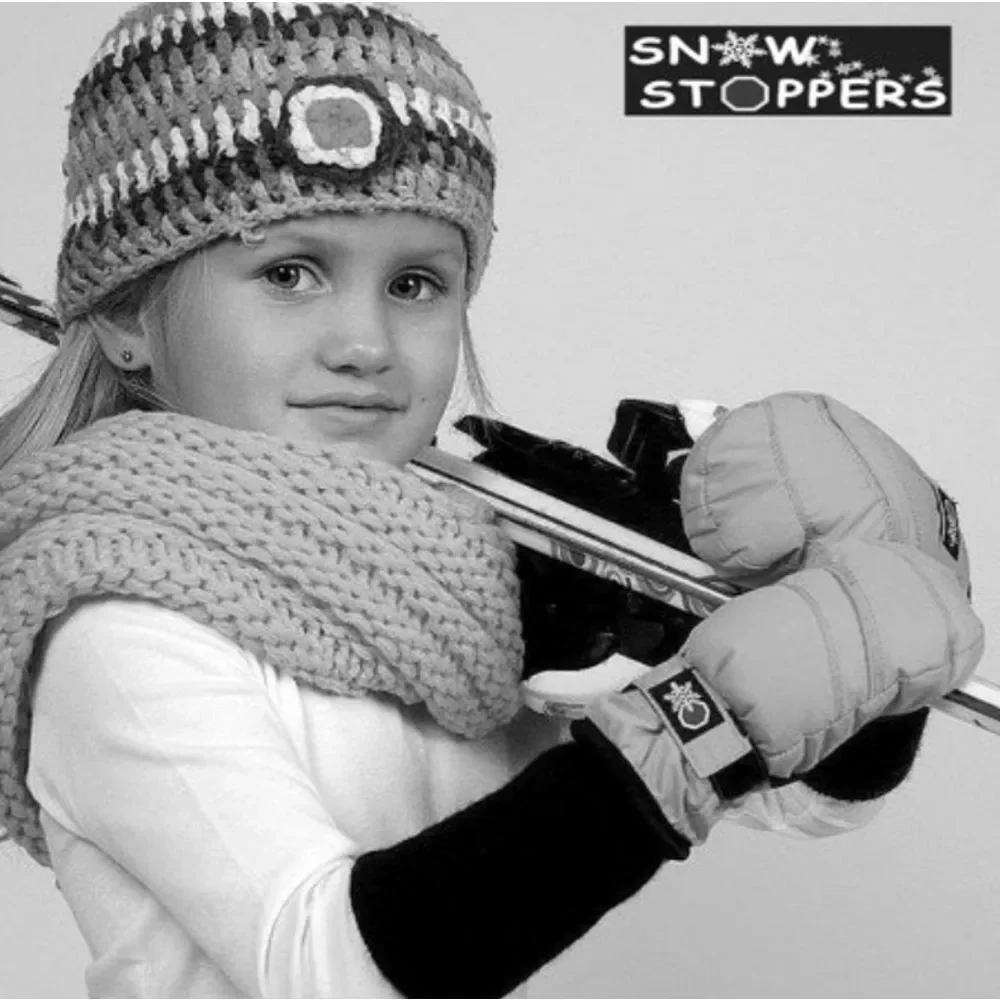 SnowStoppers® Kids Purple Waterproof Long Cuff Winter Thinsulate™ Mittens